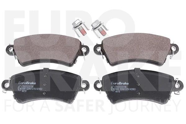Kit de plaquettes de frein, frein à disque EUROBRAKE 5502223736