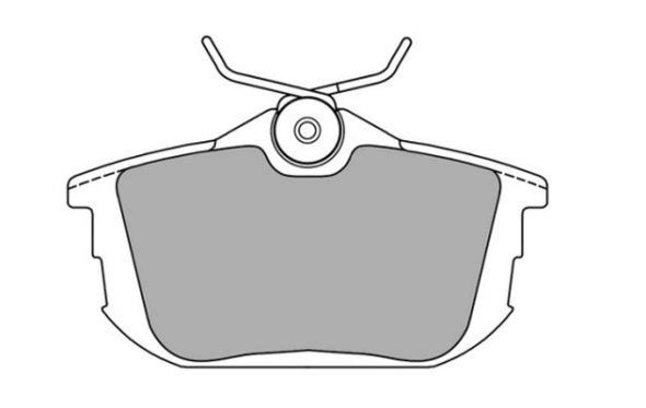 Kit de plaquettes de frein, frein à disque FREMAX FBP-1052
