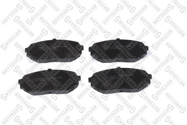Kit de plaquettes de frein, frein à disque STELLOX 600 032B-SX