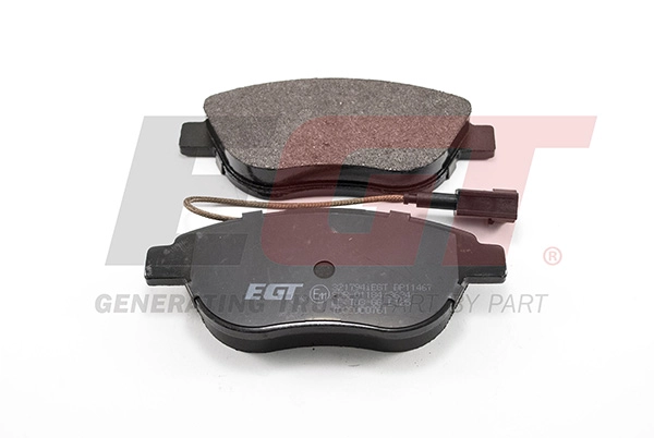 Kit de plaquettes de frein, frein à disque EGT 321794iEGT