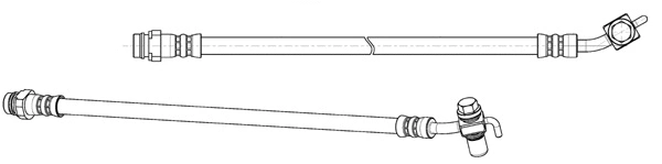 Flexible de frein CEF 512747