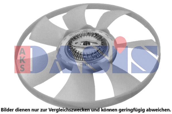 Ventilateur, refroidissement du moteur AKS DASIS 048124N