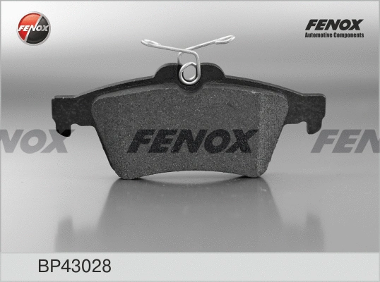 Kit de plaquettes de frein, frein à disque FENOX BP43028