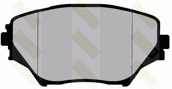 Kit de plaquettes de frein, frein à disque Brake ENGINEERING PA1504