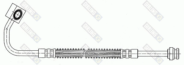 Flexible de frein GIRLING 9004452