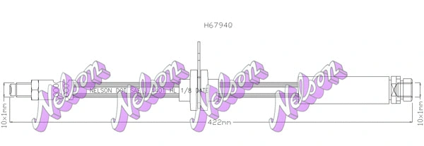 Flexible de frein BROVEX-NELSON H6794Q