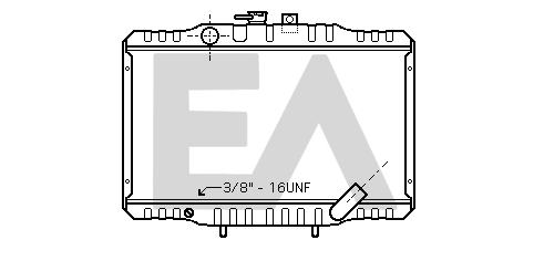 Radiateur, refroidissement du moteur EACLIMA 31R51127