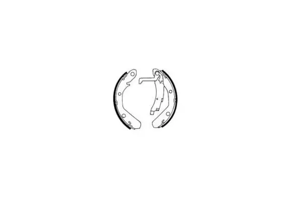 Jeu de mâchoires de frein E.T.F. 09-0144