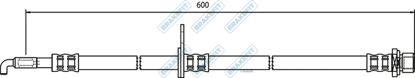 Flexible de frein APEC BHO4280