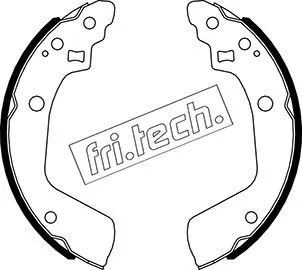 Jeu de mâchoires de frein fri.tech. 1111.254