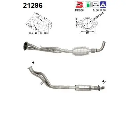 Catalyseur AS 21296