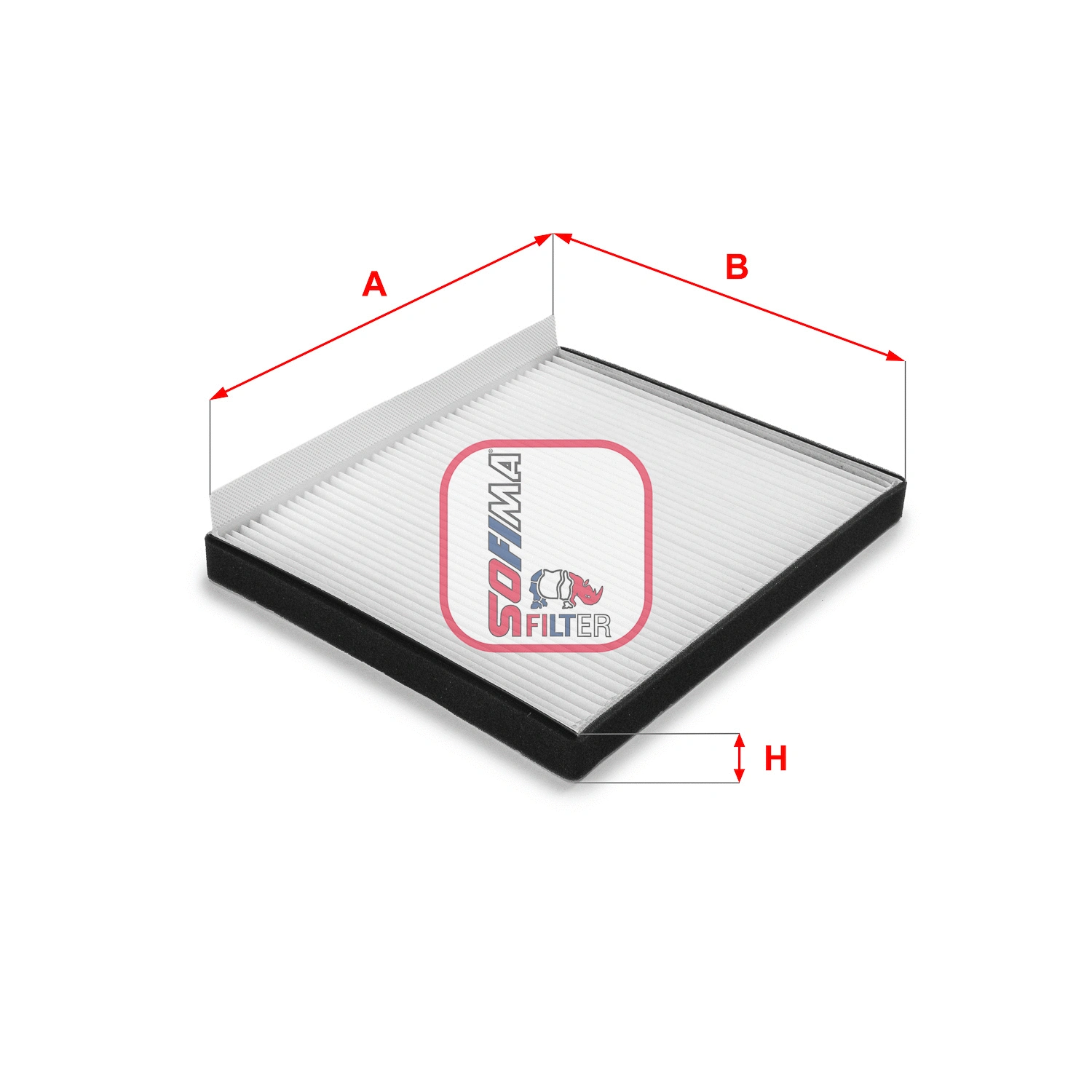 Filtre, air de l'habitacle SOFIMA S 3208 C