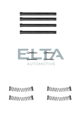 Kit d'accessoires, plaquette de frein à disque ELTA AUTOMOTIVE EA8598