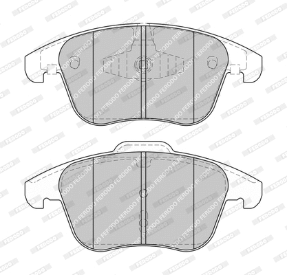 Kit de plaquettes de frein, frein à disque FERODO FDB4897-D
