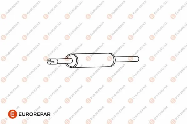 Silencieux avant EUROREPAR E12820G