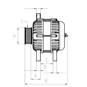 Alternateur HC-Cargo F 032 115 670