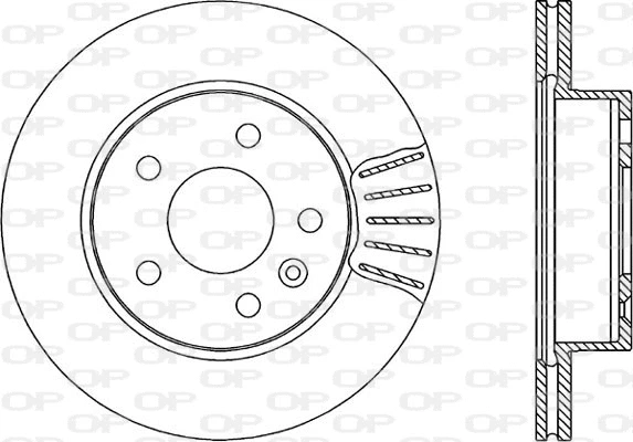 Disque de frein OPEN PARTS BDA1704.20