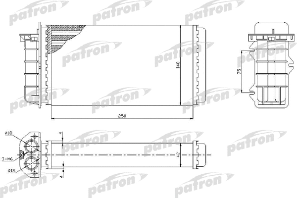 Système de chauffage PATRON PRS2024