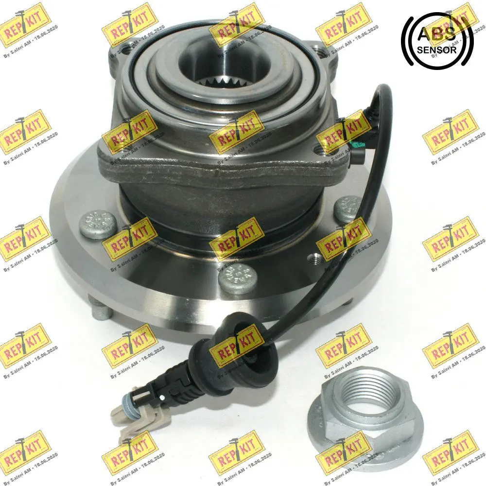 Kit de roulements de roue REPKIT RKB2249