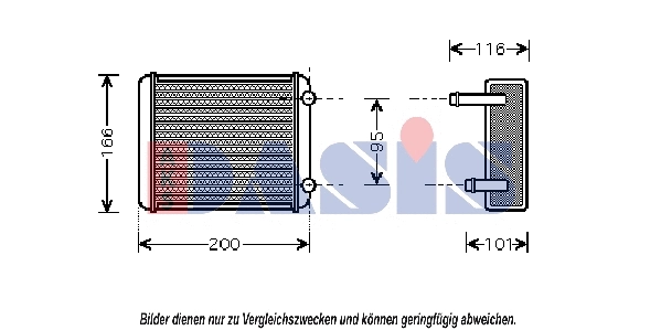 Système de chauffage AKS DASIS 079060N