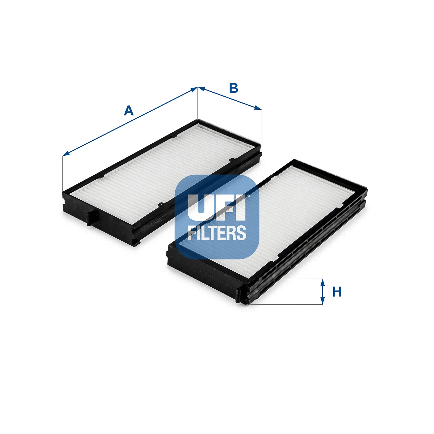 Filtre, air de l'habitacle UFI 53.333.00