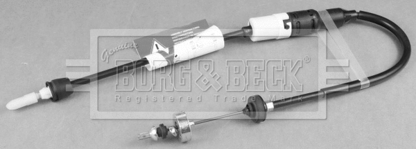 Tirette à câble, commande d'embrayage BORG & BECK BKC2090