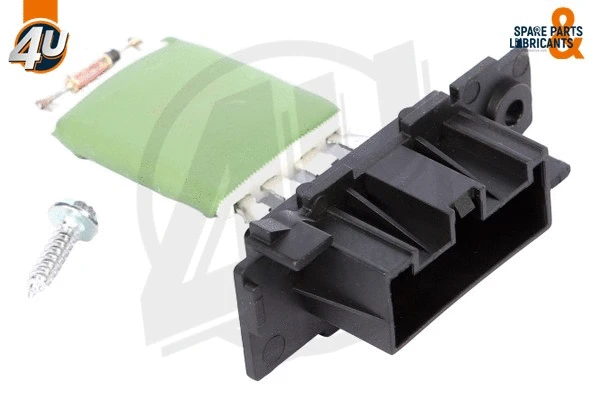 Résistance, pulseur d'air habitacle 4U Autoparts 61673PU