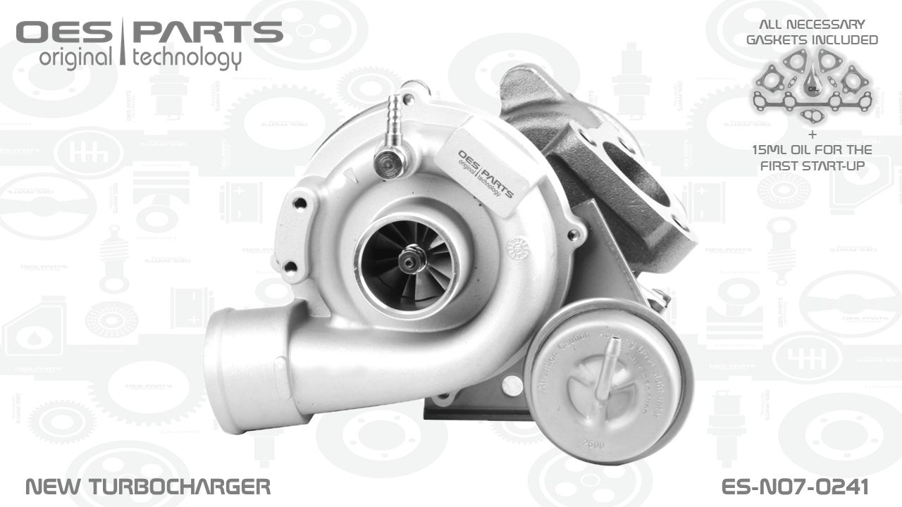 Turbocompresseur, suralimentation OES PARTS ES-N07-0241