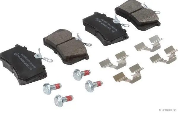 Kit de plaquettes de frein, frein à disque HERTH+BUSS JAKOPARTS J3610807
