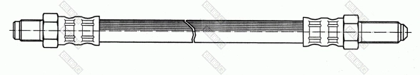 Flexible de frein GIRLING 9003198