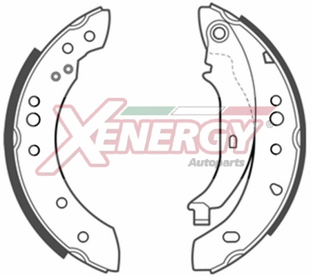 Jeu de mâchoires de frein AP XENERGY X50669