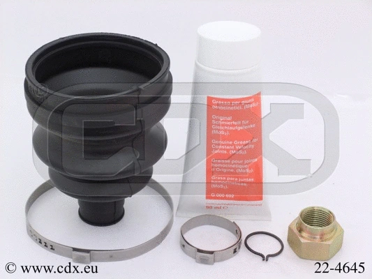 Jeu de joints-soufflets, arbre de commande CDX 22-4645