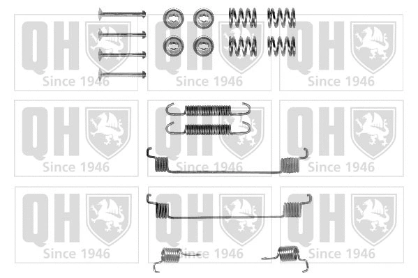 Kit d'accessoires, mâchoire de frein QUINTON HAZELL BFK271