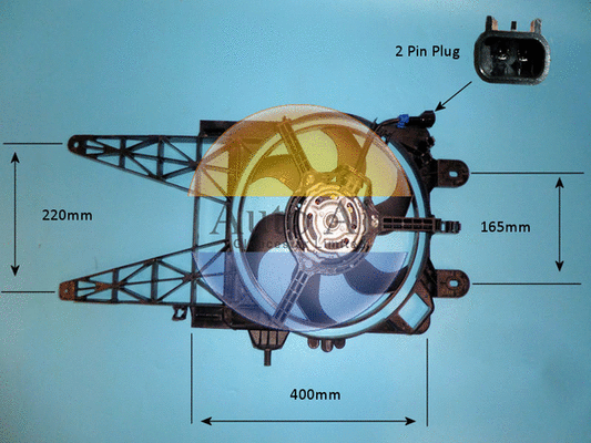 Moteur électrique, ventilateur pour radiateurs AUTO AIR GLOUCESTER 05-1328