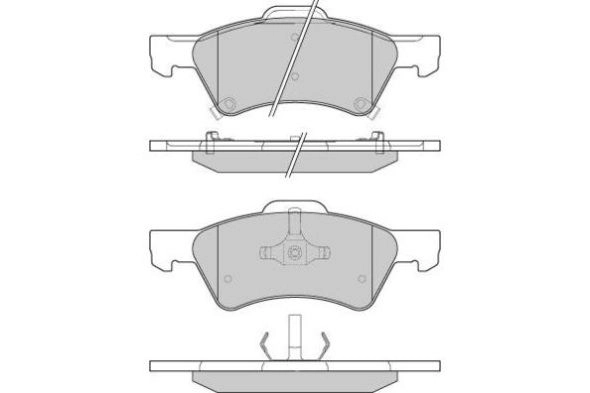 Kit de plaquettes de frein, frein à disque FREMAX FBP-1730