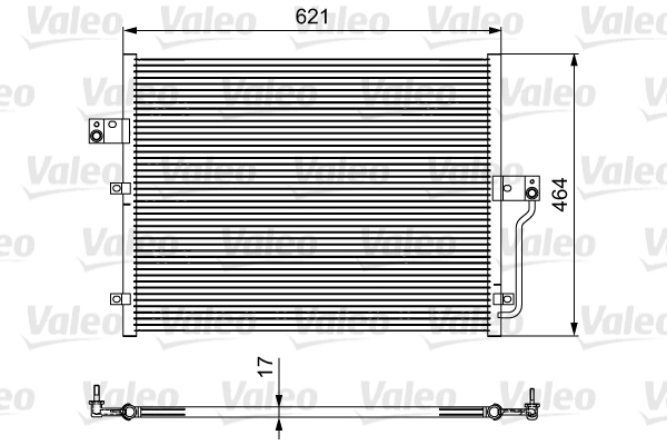 Condenseur, climatisation VALEO 814441