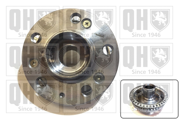 Moyeu de roue QUINTON HAZELL QWH124