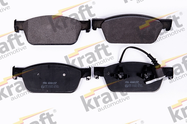 Kit de plaquettes de frein, frein à disque KRAFT AUTOMOTIVE 6000197
