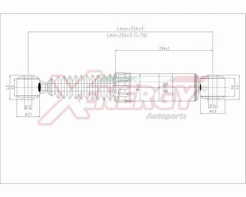 Amortisseur AP XENERGY X166341