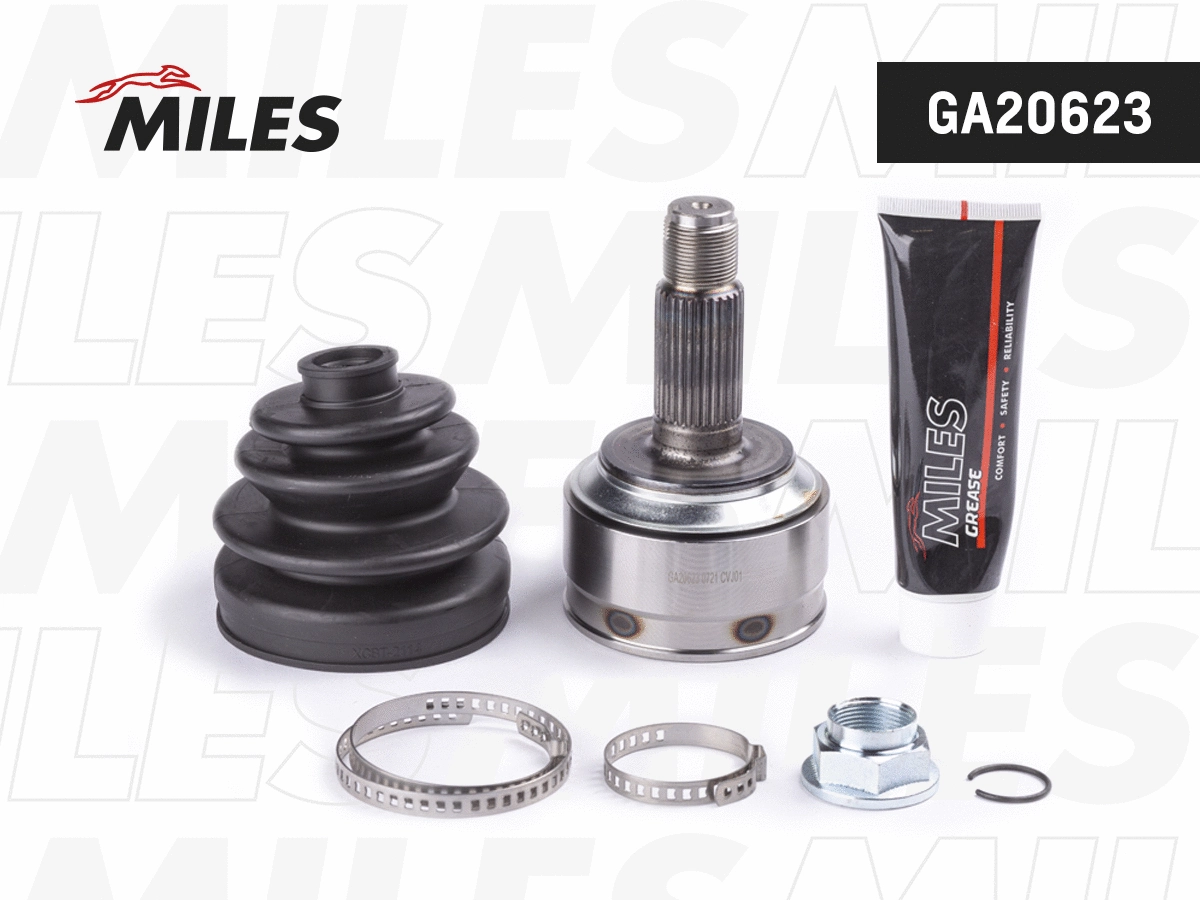 Jeu de joints, arbre de transmission MILES GA20623
