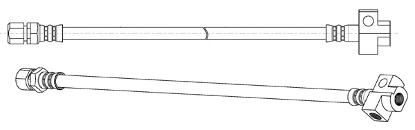 Flexible de frein CEF 510739
