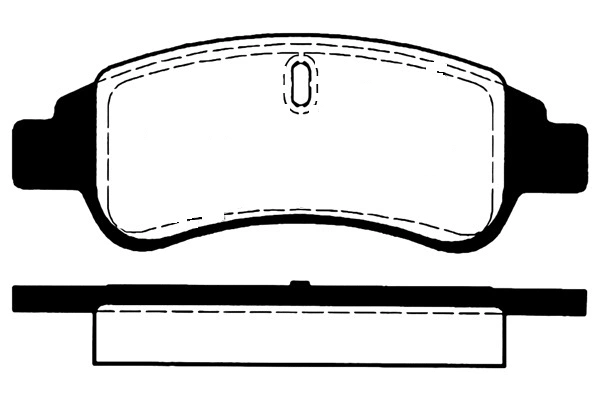 Kit de plaquettes de frein, frein à disque RAICAM RA.0723.1