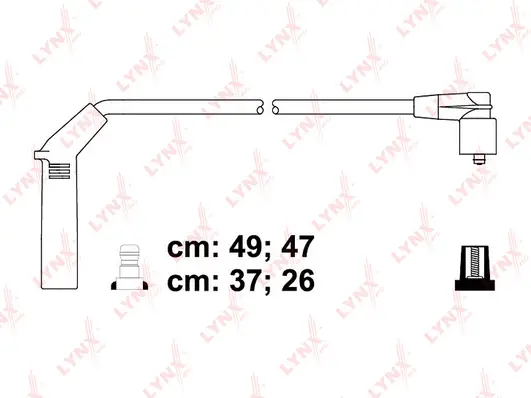 Kit de câbles d'allumage LYNXAUTO SPC3039