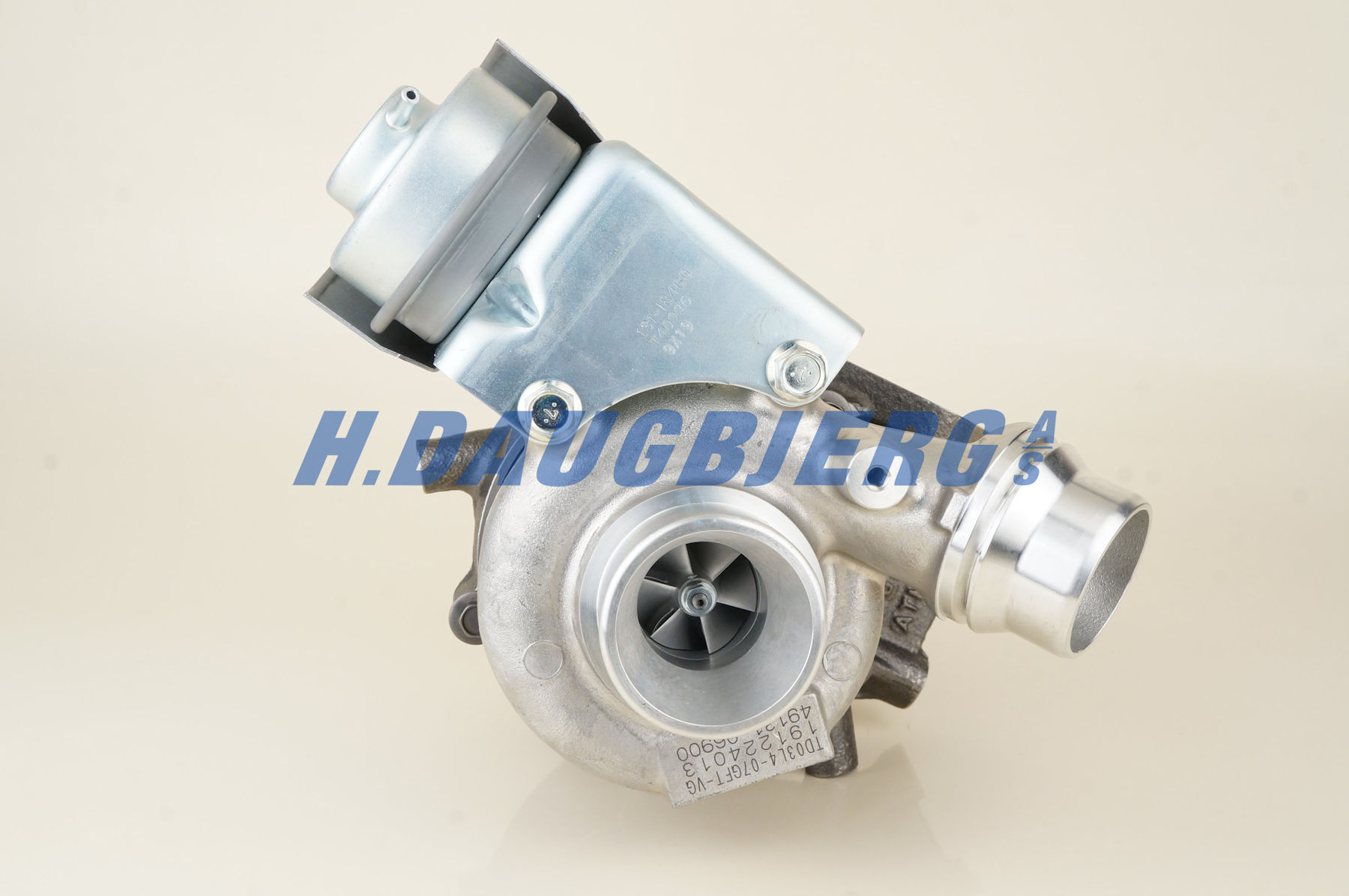 Turbocompresseur, suralimentation H. Daugbjerg 49131-06900