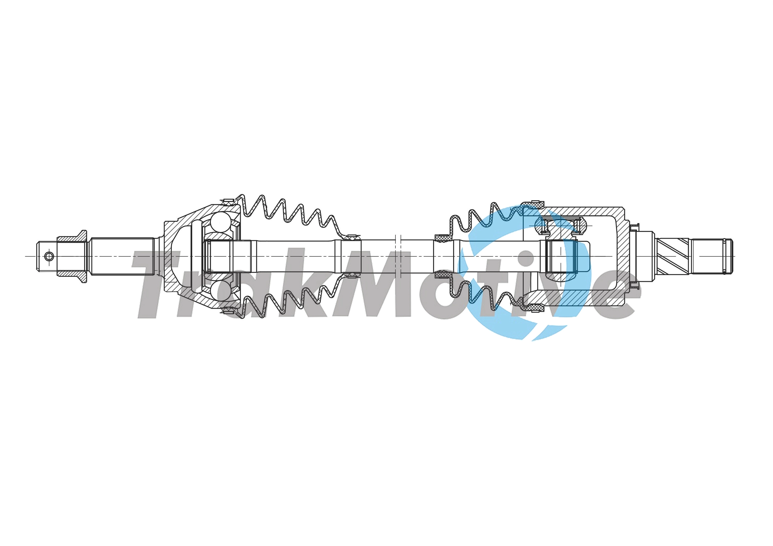 Arbre de transmission TrakMotive 30-1933