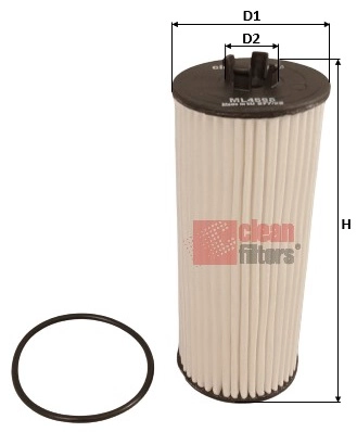 Filtre à huile CLEAN FILTERS ML4598
