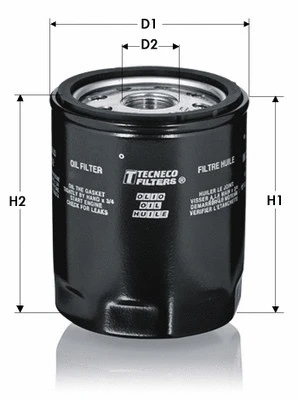 Filtre à huile TECNECO FILTERS OL84M