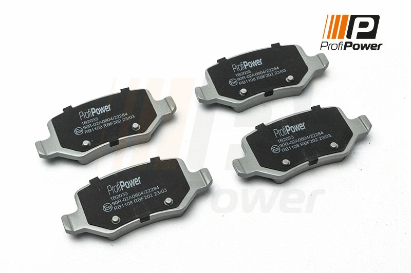Kit de plaquettes de frein, frein à disque ProfiPower 1B2033