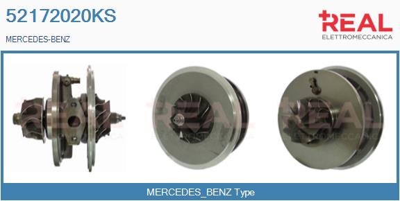 Groupe carter, turbocompresseur REAL 52172020KS