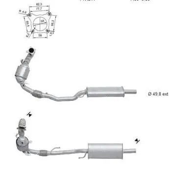 Catalyseur VEGAZ GmbH AK-318